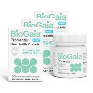 Version 1.0.0 BioGaia Prodentis pastillas probióticas para salud dental