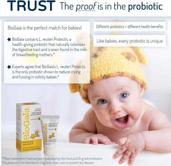 Frasco BioGaia ProTectis Baby Drops