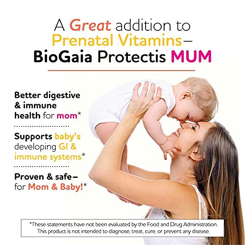 BioGaia Protectis certificado probiótico prenatal mamá bebé