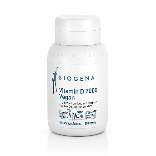 Version 1.0.0 Biogena vitamina d3 vegana cápsulas 2000 ui paquete