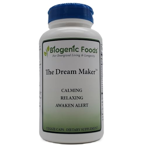 Biogenic Foods Dream Maker frasco frontal 120 cápsulas vegetales