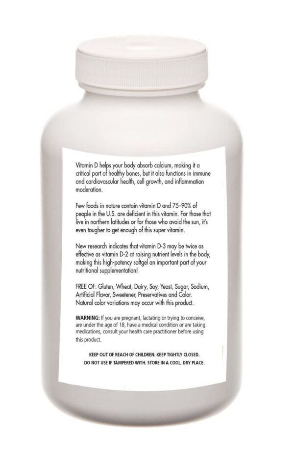 Version 1.0.0 Etiqueta de Biogenic Foods Vitamina D3