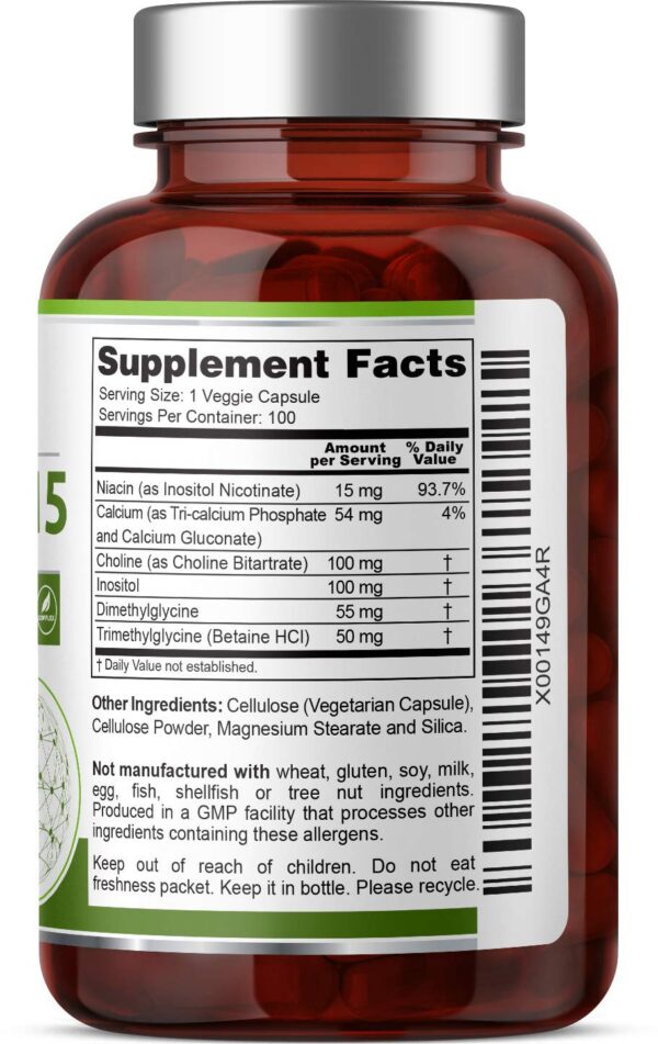 Biogenuine suplemento Super B-15 lado frasco