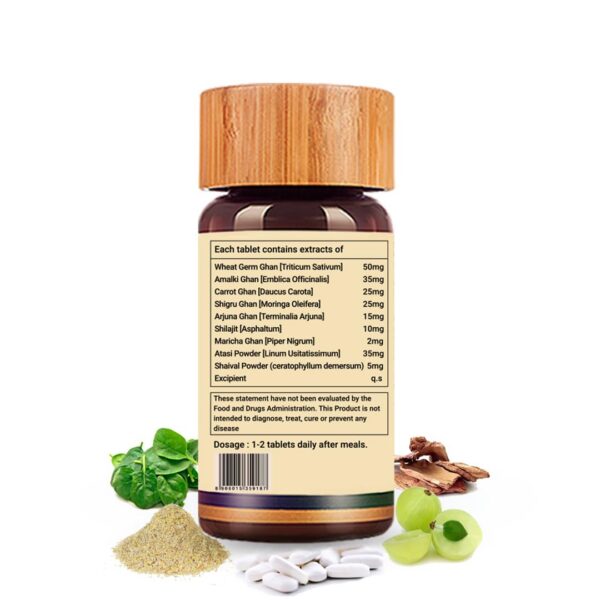 Version 1.0.0 Biogetica Spectrum Ayurvedic multivitamin 80 tabletas etiqueta