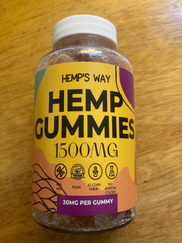 Etiqueta de Bioheals Hemp Gummies