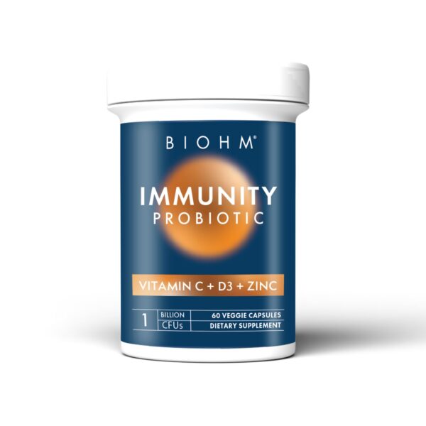 Botella BIOHM Immunity Probiotic