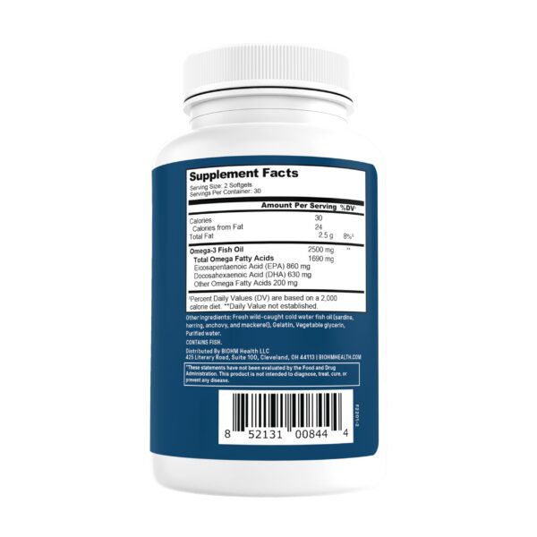 Cápsulas suaves BIOHM Omega-3