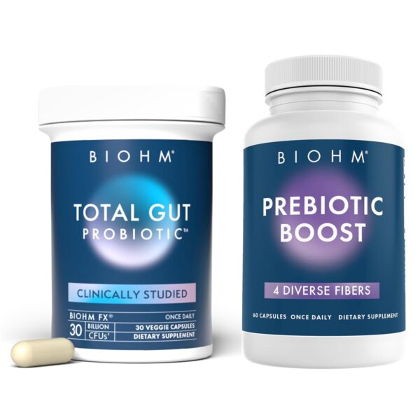 Paquete BIOHM probiótico y prebiótico para salud intestinal