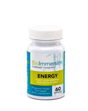 BioImmersion Energy cápsulas veganas con minerales ultra y extracto de manzana