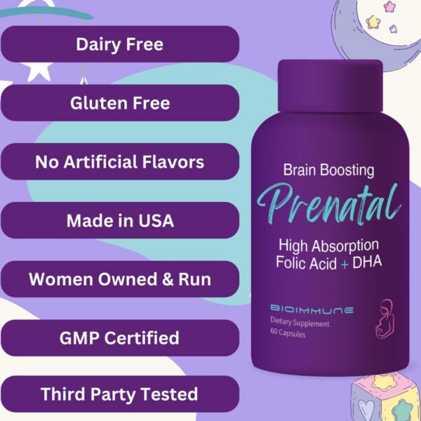 Etiqueta con lista de ingredientes BioImmune