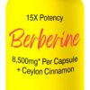 BioImmune suplemento berberina potencia 15x 90 cápsulas