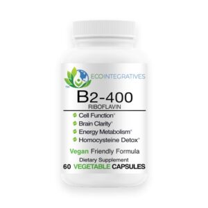 BioInnovations Pharmacal riboflavina b2-400 cápsulas veganas