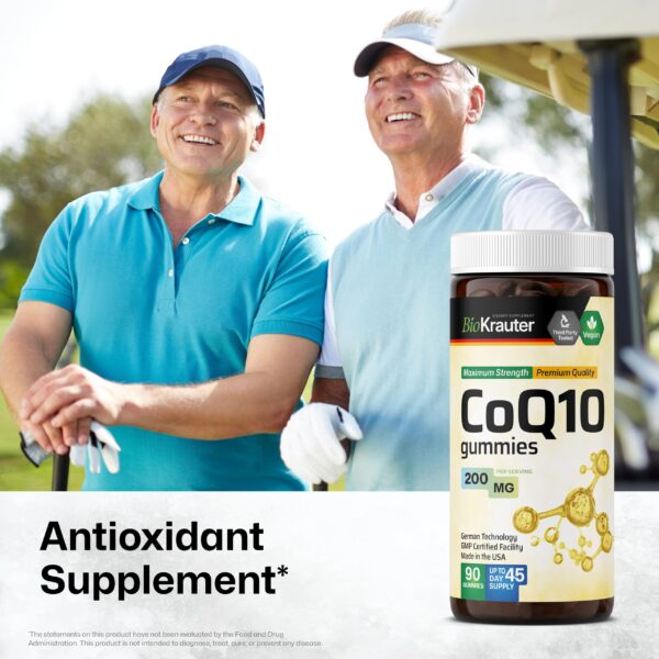 Etiqueta de CoQ10 y vegano