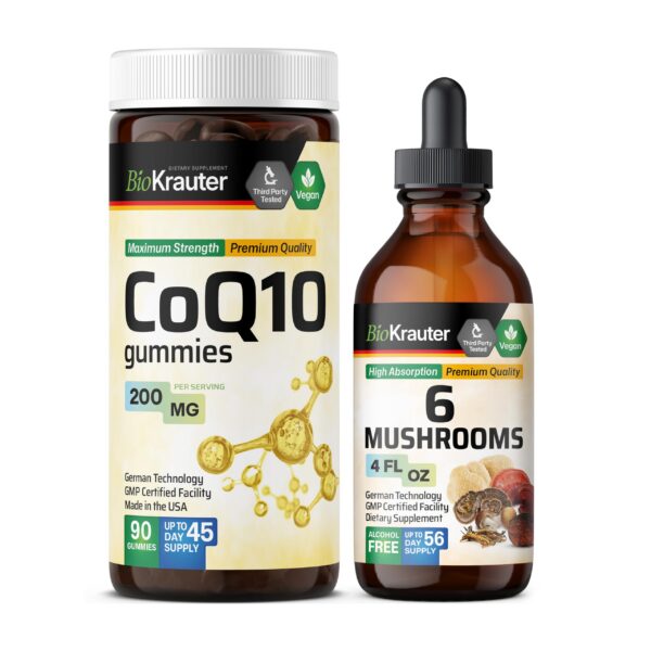 Gomitas CoQ10 Bio Krauter en frasco