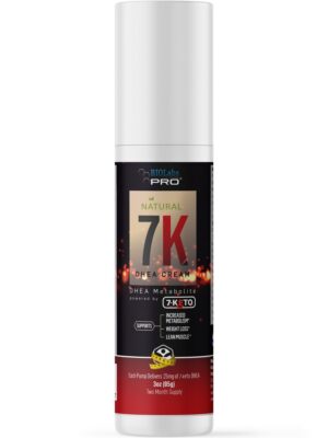 Frasco y tubo de BIOLABS PRO 7K DHEA Crema