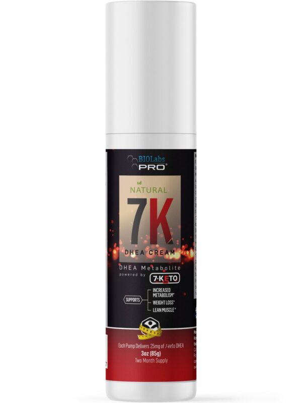Version 1.0.0 Frasco y tubo de BIOLABS PRO 7K DHEA Crema