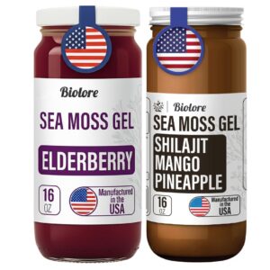 Version 1.0.0 Frente del gel de musgo marino silvestre de Biolore