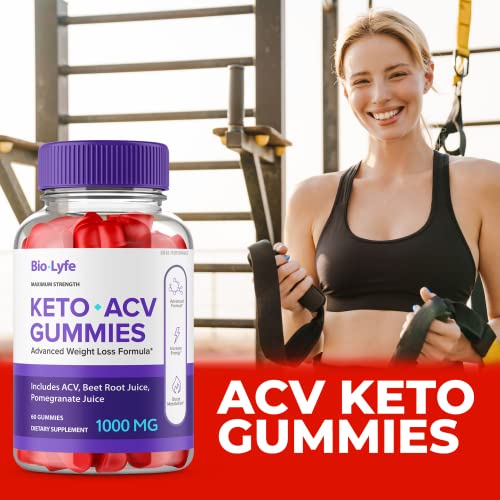Version 1.0.0 Etiqueta trasera Biolyfe Keto Gomitas ACV