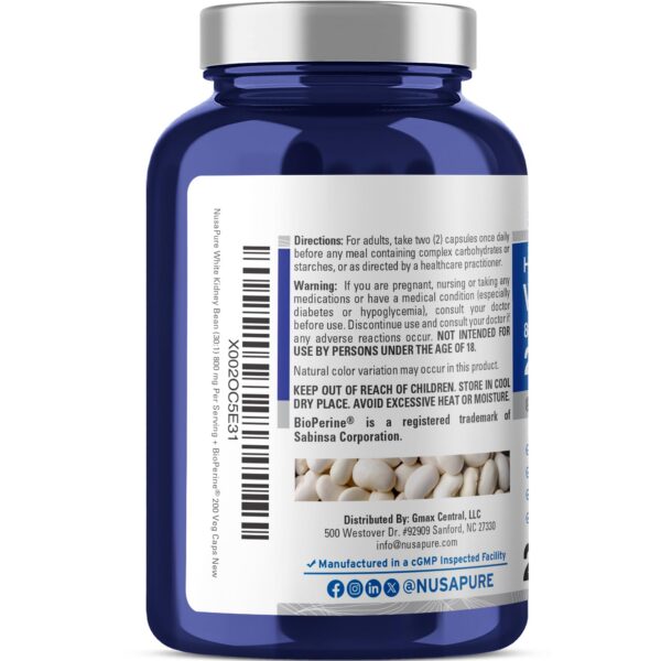 Bioperine añadido al producto