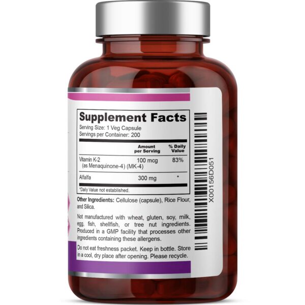 Biophix K2 MK-4 planta y cápsulas