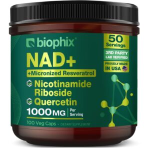 Version 1.0.0 Frasco de biophix NAD+ Liposomal
