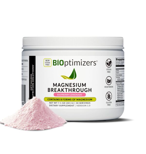 Frente de BIOptimizers Magnesium Breakthrough Drink