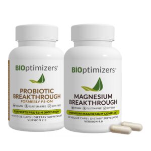 BIOptimizers P3-OM y Magnesium Breakthrough frente