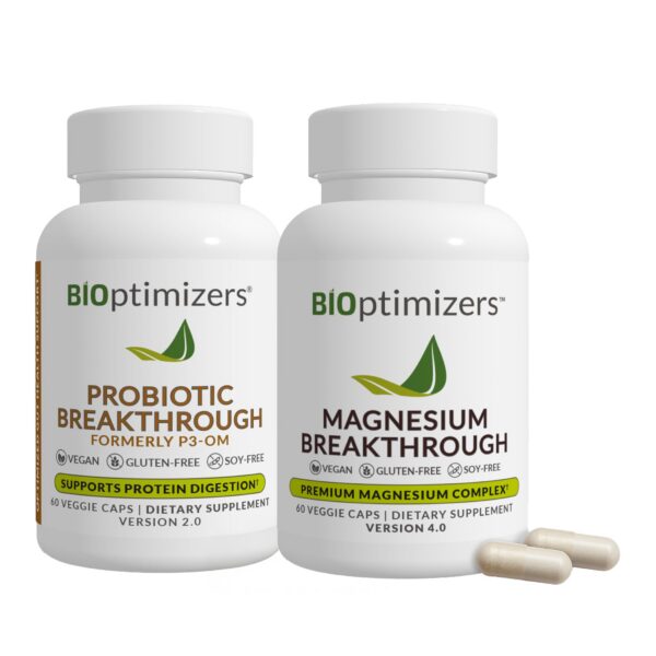 Version 1.0.0 BIOptimizers P3-OM y Magnesium Breakthrough frente