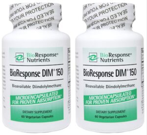 BioResponse DIM etiqueta y frasco