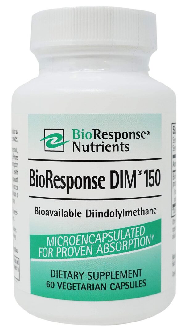 BioResponse DIM cápsulas y etiqueta