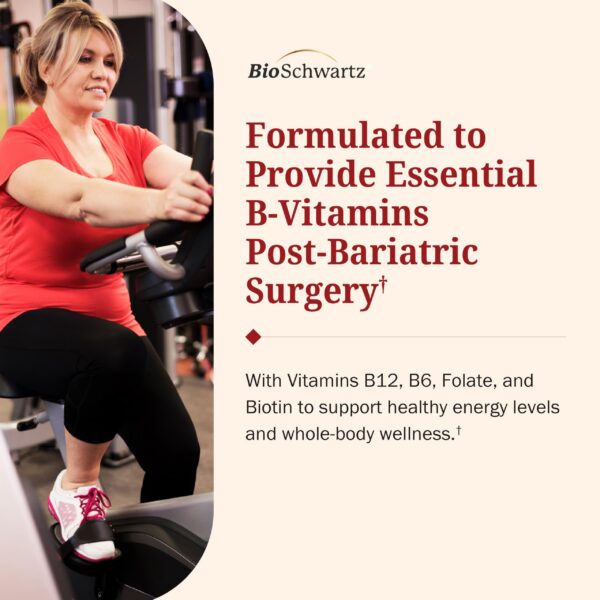 Etiqueta del producto BioSchwartz Bariatric B12 Plus