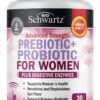 BioSchwartz prebióticos y probióticos para mujeres 30 cápsulas