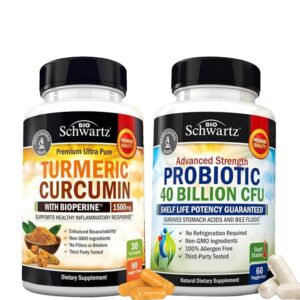Version 1.0.0 BioSchwartz probiótico 40 mil millones CFU con cúrcuma