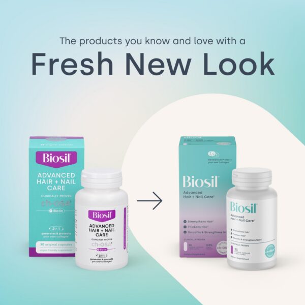 Etiqueta y logotipo de Biosil