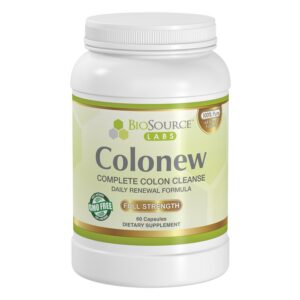 Version 1.0.0 BioSource Labs Colonew suplemento limpieza natural colon cápsula