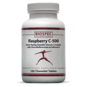 Frasco frontal Raspberry C-500 gomitas masticables