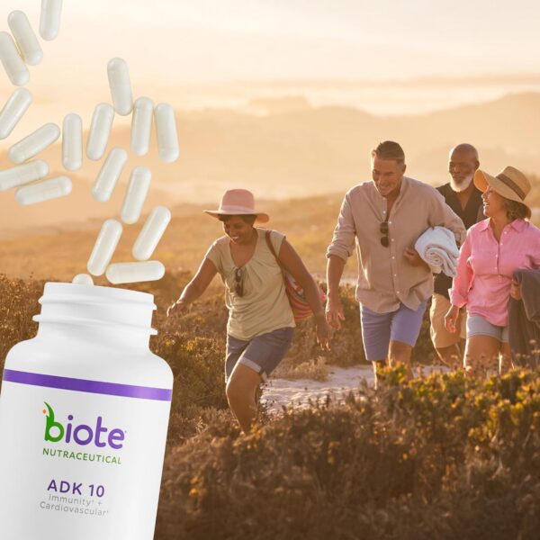 Cápsulas rojas Biote ADK 10