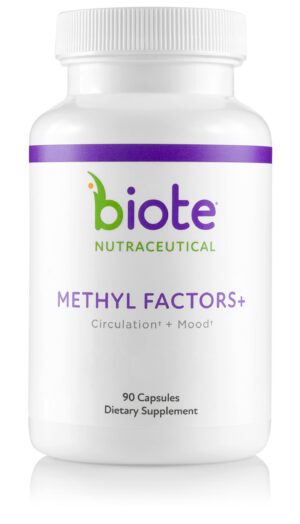 Version 1.0.0 Frasco de bioTE Nutraceuticals Methyl Factors+