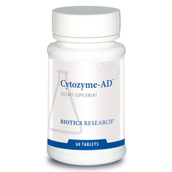 Version 1.0.0 Frente de Biotics Cytozyme AD 60 tabletas