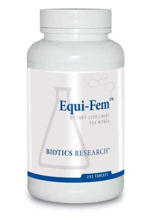 Biotics Equi Fem etiqueta y frasco