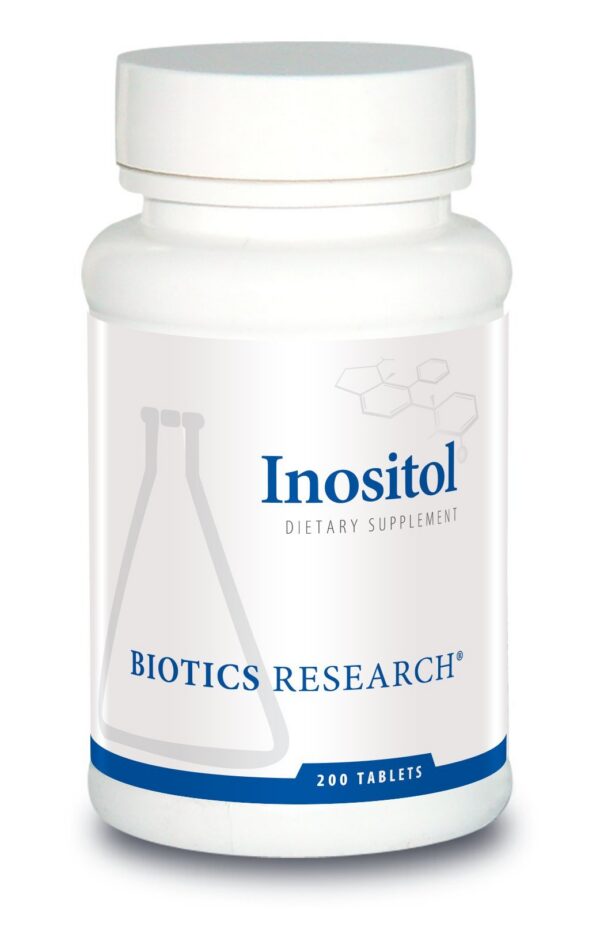Biotics Inositol sin maíz frasco front etiqueta