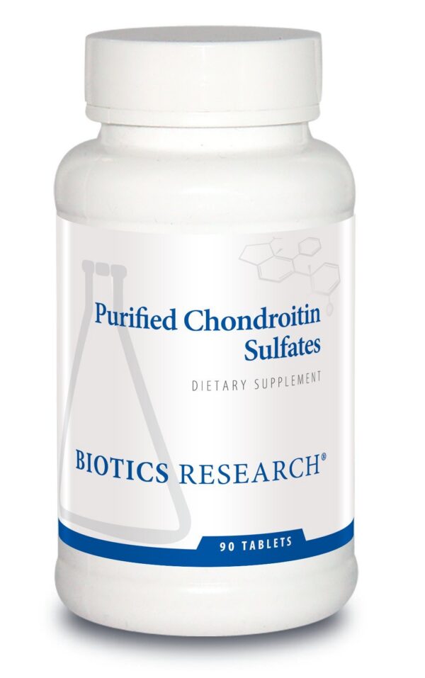 Biotics Research Purified Chondroitin Sulfates botella