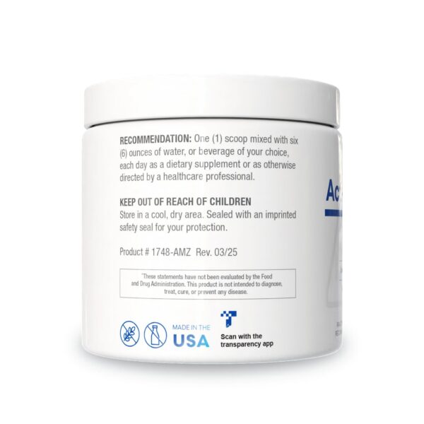 Ingredientes: taurina y bambú en Acti-Mag Plus