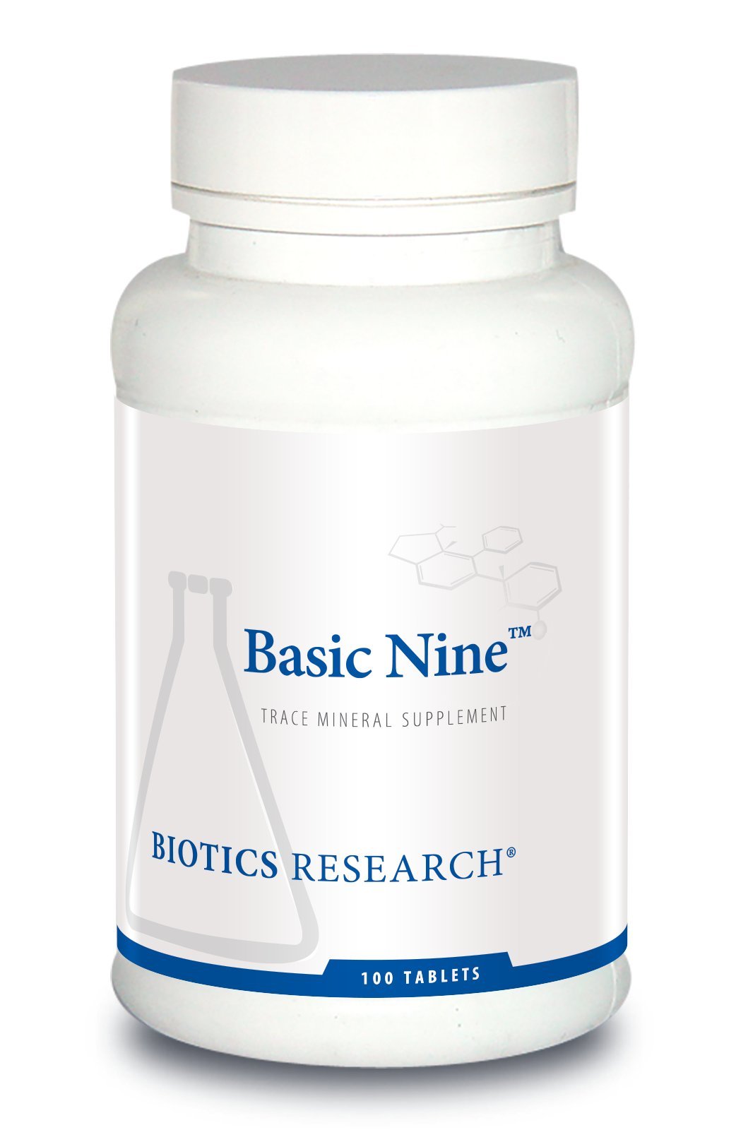 Biotics Research Basic Nine minerales trazas 100 tabletas