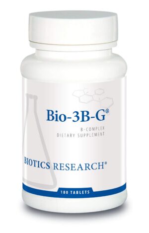 Version 1.0.0 Biotics Research Bio-3B-G complejo B caja
