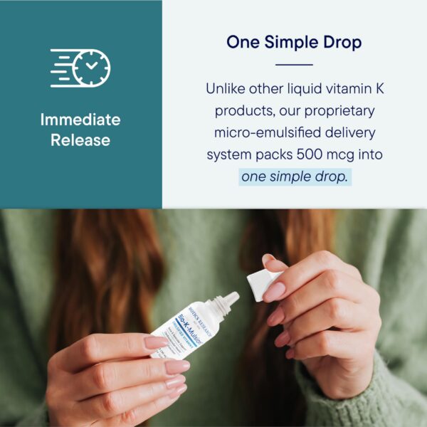 Frasco blanco Bio K Mulsion gotas