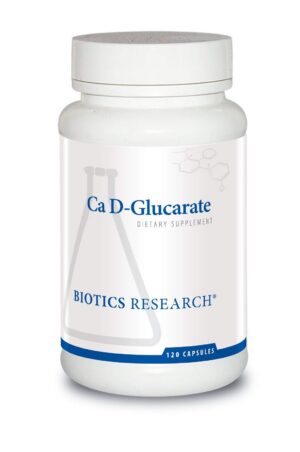 Frasco de Calcium D-Glucarate de Biotics Research