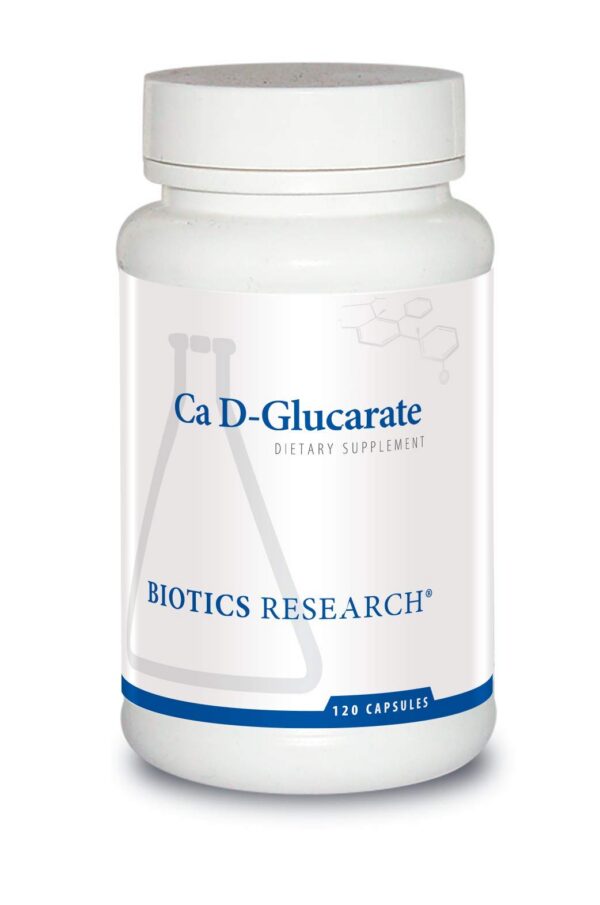 Frasco de Calcium D-Glucarate de Biotics Research