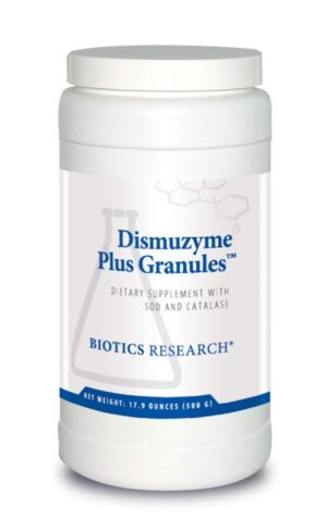 Frontal de Biotics Research Dismuzyme Plus Granules