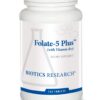 Version 1.0.0 Biotics Research Folate 5 Plus suplemento folato y vitamina B12